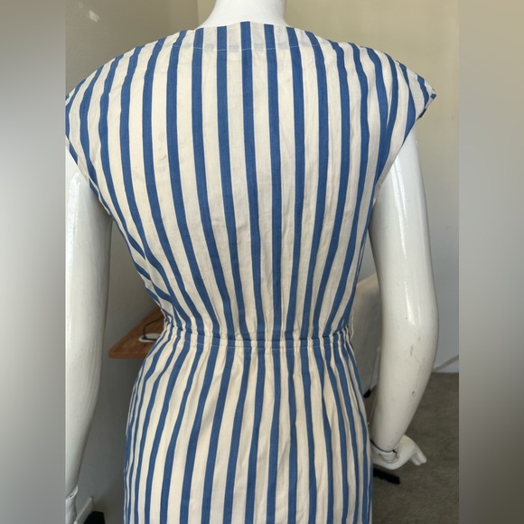 Ali & Jay Tie Wrap Stripped V-Neck Dress Boho Coastal-S - Picture 7 of 14